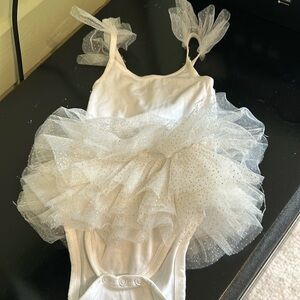 Posh peanut one piece with tulle